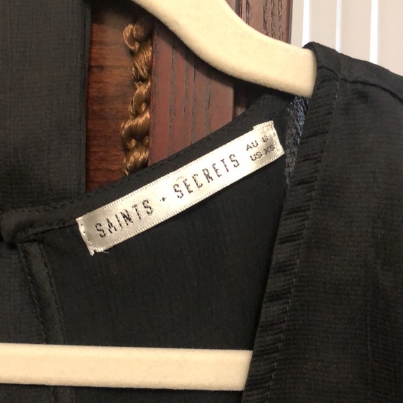 Saints and secrets satin dress - Picture 3 of 5